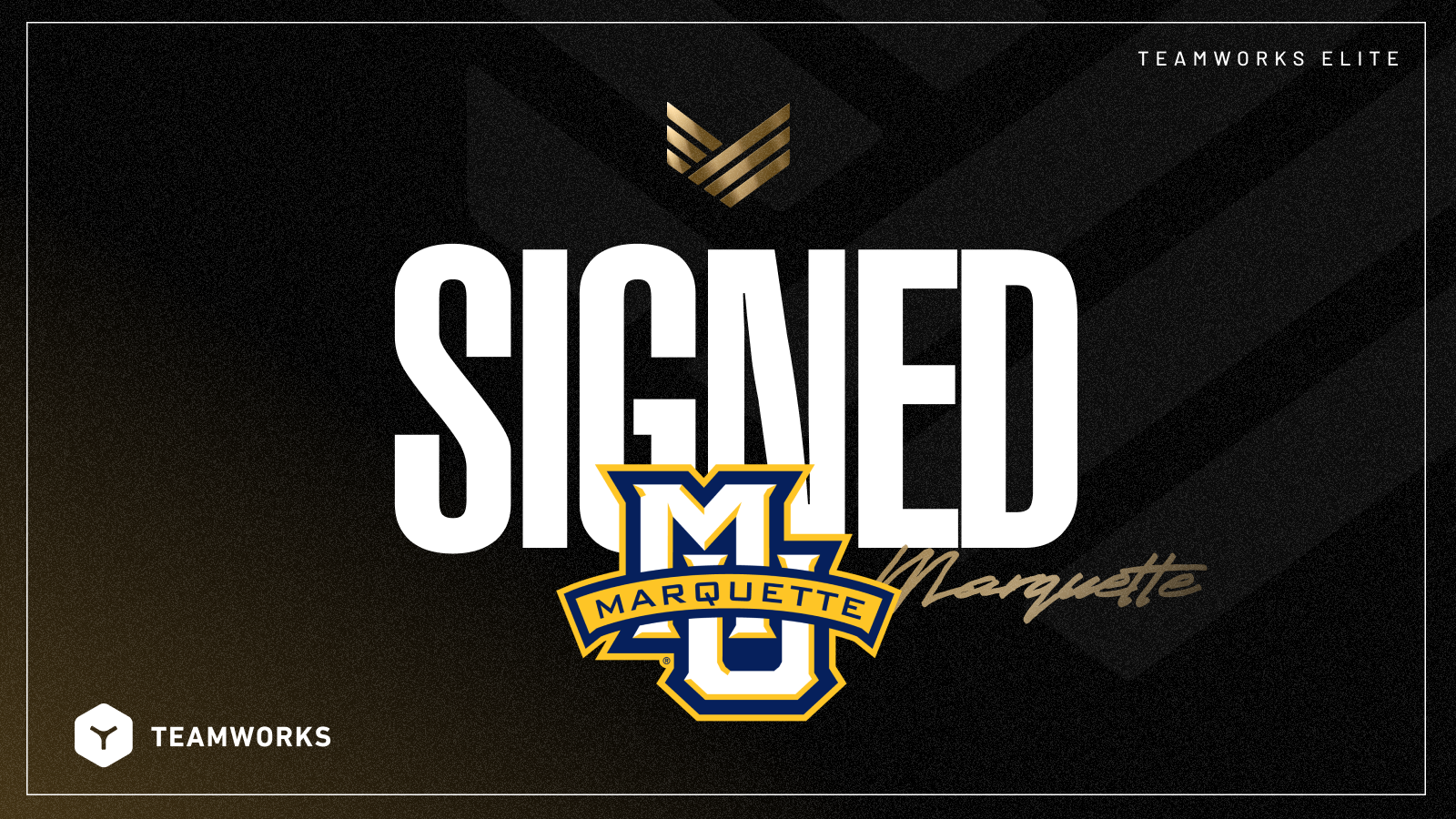 Marquette Athletics & Teamworks Partner at Elite Level